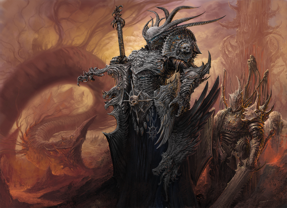 chaos knight lore warhammer 40k 2